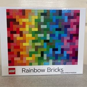 Lego rainbow bricks puzzle